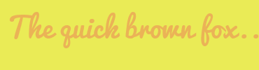 Image with Font Color EBB356 and Background Color EAEB56